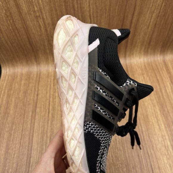 Adidas UltraBoost Web DNA Black Clear Pink Kid's 6.5 Or Women’s 7.5 Sneakers - Picture 10 of 11